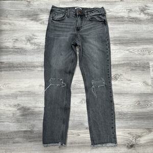 Dear John Gray Straight Leg Jeans
